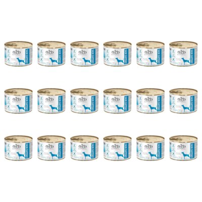 Karma dla psa 4VETS NATURAL Skin Support 18 x 185 g