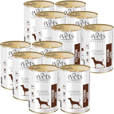 Karma dla psa 4VETS NATURAL Joint Mobility 12 x 400 g