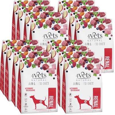 Karma dla psa 4VETS NATURAL Renal 16 x 1 kg