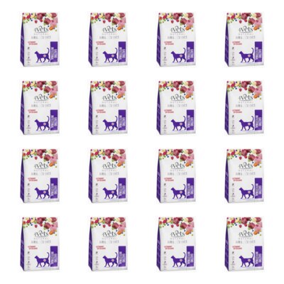 Karma dla kota 4VETS NATURAL Gastro Intestinal Wołowina z indykiem 16 x 1 kg