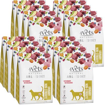 Karma dla kota 4VETS NATURAL Urinary Non-struvite 16 x 1 kg