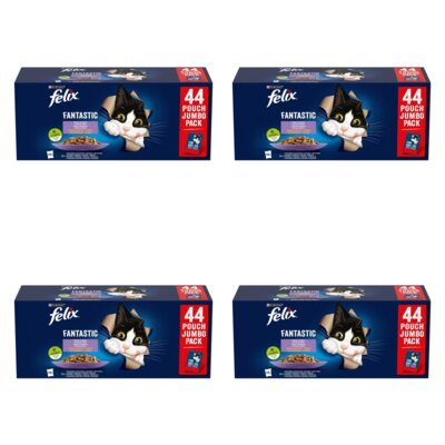 Karma dla kota FELIX Fantastic Wiejskie Smaki (176 x 85 g)