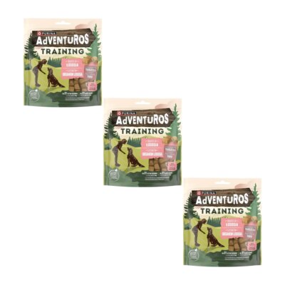Przysmak dla psa ADVENTUROS Training Bogate w Łososia 3 x 115 g