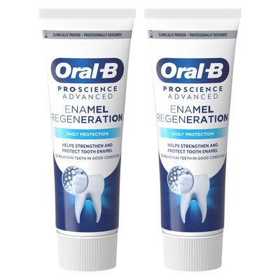 Pasta do zębów ORAL-B Pro-Science Zaawansowana Regeneracja Szkliwa Codzienna Ochrona 2 x 75 ml