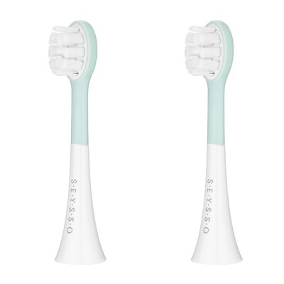 Oryginalna końcówka szczoteczki SEYSSO Kids Dinosaur (4 szt.) (Delikatne czyszczenie)