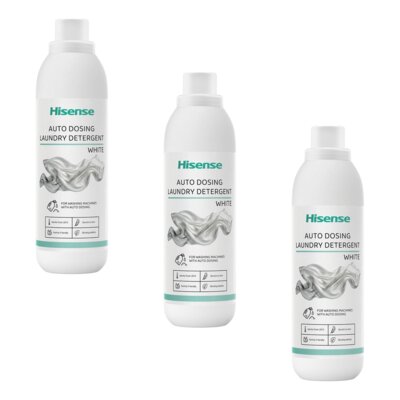 Płyn do prania HISENSE Auto Dosing 3 x 950 ml do białych tkanin