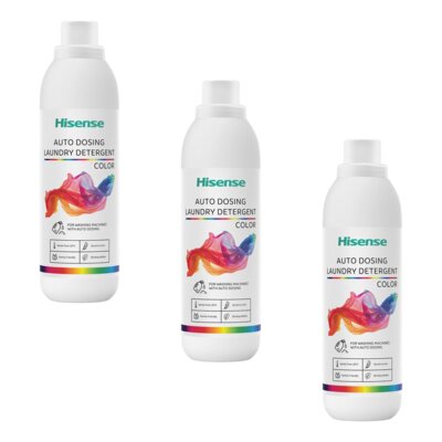 Płyn do prania HISENSE Auto Dosing 3 x 950 ml do kolorowych tkanin