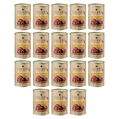 Karma dla kota LUGER'S Daily Pleasures z sercami z kaczki 18 x 400 g