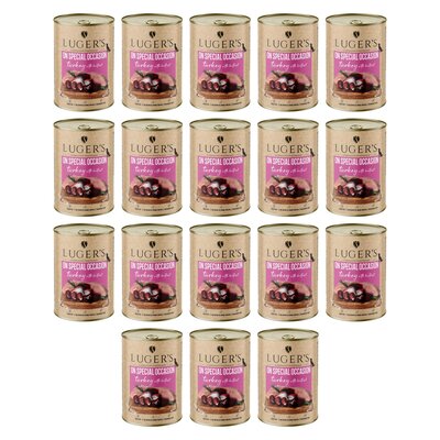 Karma dla psa LUGER’S On Special Occasion z indykiem i burakiem 18 x 400 g