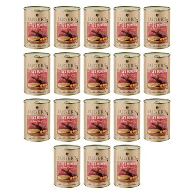 Karma dla psa LUGER'S Little's Moments z żołądkami wołowymi i dynią 18 x 400 g