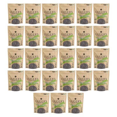 Gryzak dla psa LUGER’S Natural Treats Wątroba cielęca 27 x 150 g