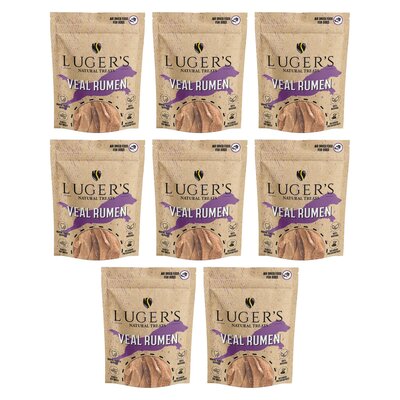 Gryzak dla psa LUGER’S Natural Treats Żwacze cielęce 8 x 100 g