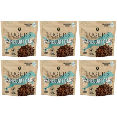 Przysmak dla psa LUGER'S Training Time Skin and Coat Care 6 x 130 g