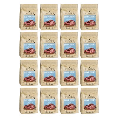 Karma dla kota suszona LUGER'S Daily Pleasures Cielęcina z jagnięciną 16 x 1 kg