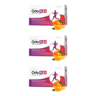 Suplement na stawy ACTIVLAB OrtoFlex Pomarańczowy (3 x 30 saszetek)