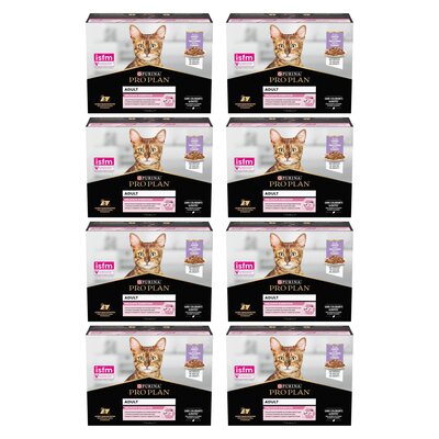 Karma dla kota PURINA Pro Plan Adult Delicate Digestion Indyk (80 x 85 g)