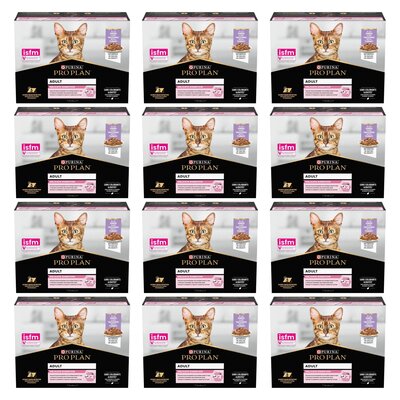 Karma dla kota PURINA Pro Plan Adult Delicate Digestion Indyk (120 x 85 g)