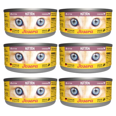 Karma dla kota JOSERA Kitten Kurczak 6 x 85 g