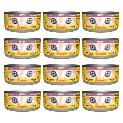 Karma dla kota JOSERA Kitten Kurczak 12 x 85 g