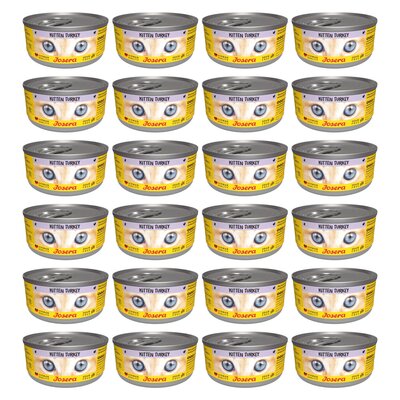 Karma dla kota JOSERA Kitten Indyk 24 x 85 g