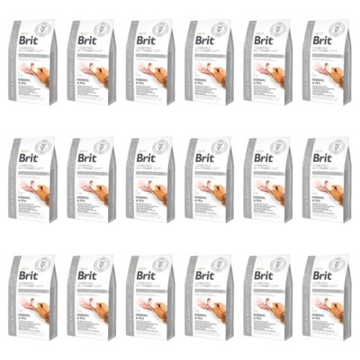 Karma dla psa BRIT Grain Free Veterinary Joint & Mobility Śledź i groszek 18 x 2 kg