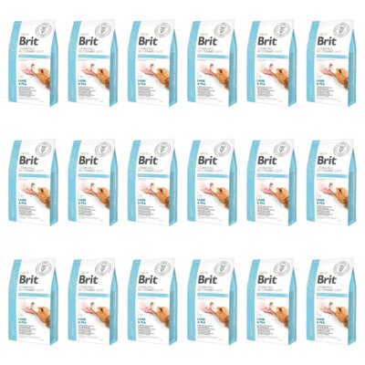 Karma dla psa BRIT Grain Free Veterinary Joint & Mobility Obesity Jagnięcina i groszek 18 x 2 kg