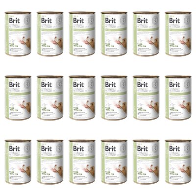 Karma dla psa BRIT Grain Free Veterinary Diets Dog Diabetes Jagnięcina z groszkiem 18 x 400 g