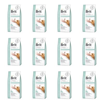 Karma dla psów BRIT Veterinary Diets Dog Grain Free Struvite Jaja z groszkiem 12 x 2 kg