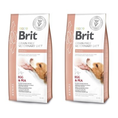 Karma dla psa BRIT Grain Free Veterinary Diets Dog Renal 2 x 12 kg