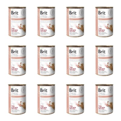 Karma dla psa BRIT Grain Free Veterinary Diets Dog Can Renal Tuńczyk z łososiem 12 x 400 g