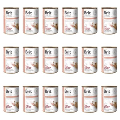 Karma dla psa BRIT Grain Free Veterinary Diets Dog Can Renal Tuńczyk z łososiem 18 x 400 g