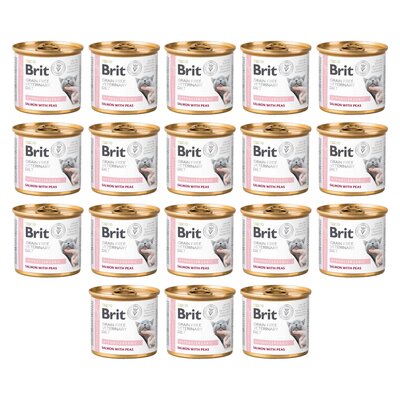 Karma dla kota BRIT Grain Free Veterinary Diets Hypoallergenic 18 x 200 g