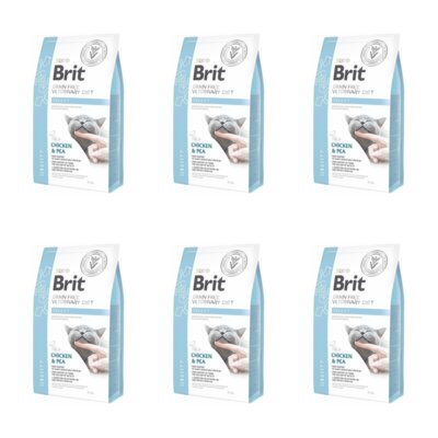 Karma dla kota BRIT Grain Free Veterinary Diets Cat Obesity 6 x 2 kg