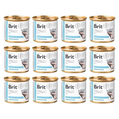 Karma dla kota BRIT Grain Free Veterinary Diets Obesity 12 x 200 g