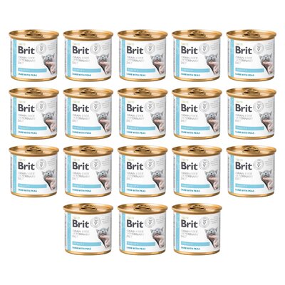 Karma dla kota BRIT Grain Free Veterinary Diets Obesity 18 x 200 g