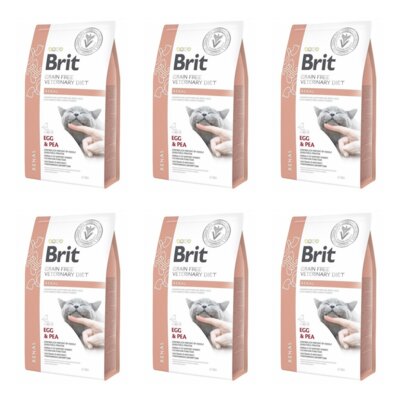 Karma dla kota BRIT Grain Free Veterinary Diets Cat Renal 6 x 2 kg