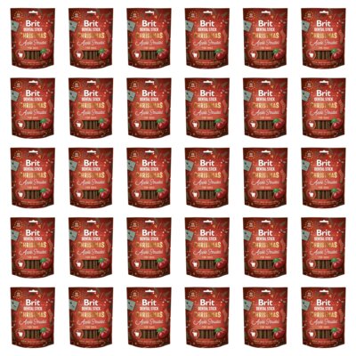 Przysmak dla psa BRIT Christmas Dog Dental Snack 30 x 250 g