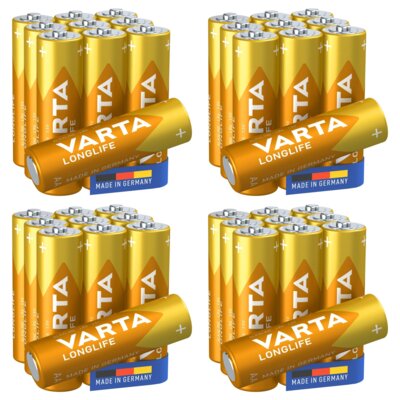 Baterie AA LR6 VARTA Longlife (40 szt.)
