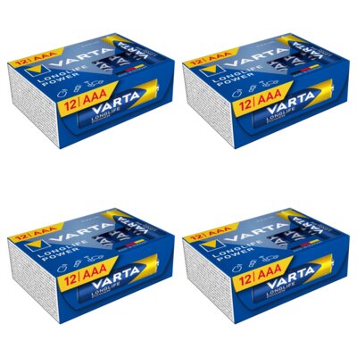 Baterie AAA LR3 VARTA Longlife Power (48 szt.)