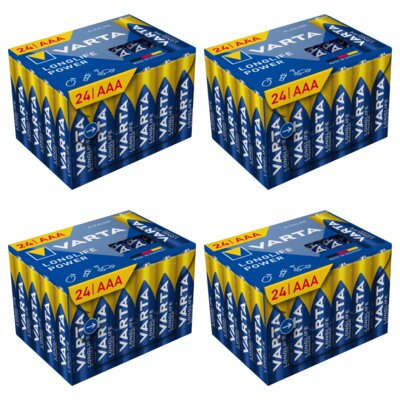 Baterie AAA LR3 VARTA Longlife Power (96 szt.)