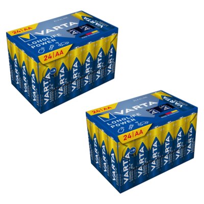 Baterie AA LR6 VARTA Longlife Power (48 szt.)