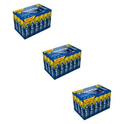 Baterie AA LR6 VARTA Longlife Power (72 szt.)