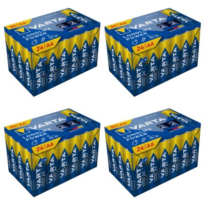 Baterie AA LR6 VARTA Longlife Power (96 szt.)