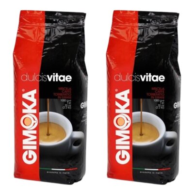 Kawa ziarnista GIMOKA DolceVita 2 x 1 kg