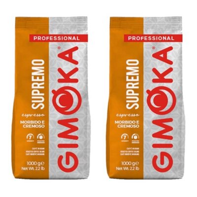 Kawa ziarnista GIMOKA Professional Supremo 2 x 1kg