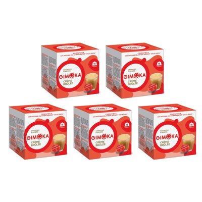 Kapsułki GIMOKA Creme Brulee do ekspresu Nescafe Dolce Gusto (80 szt.)