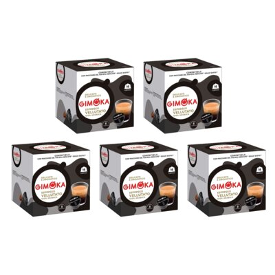Kapsułki GIMOKA Vellutato do ekspresu Nescafe Dolce Gusto (80 szt.)