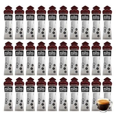 Żel energetyczny SIS Z podwójną kofeiną Podwójne espresso (30 x 60 ml)