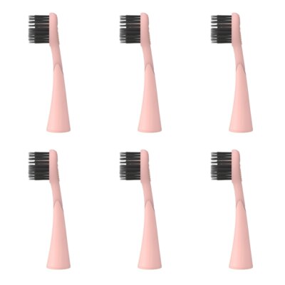 Oryginalna końcówka szczoteczki BURST Pro Brush Różowe złoto (6 szt.) (Super miękkie włosie)