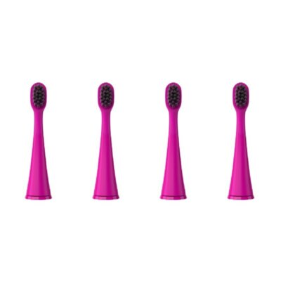 Oryginalna końcówka szczoteczki BURST Kids Różowa 4 szt. (końcówka dla Dzieci)